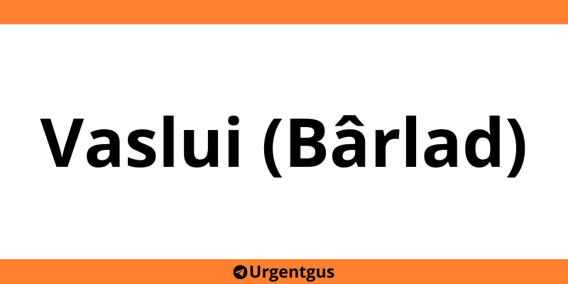 Contact depozit Urgent Cargus Vaslui (Bârlad)